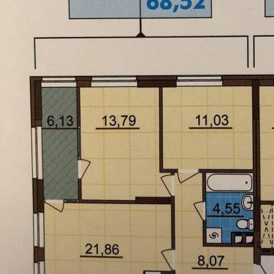 Купити квартиру - Київ, Всеволода Змієнка вул.19, Варшавський мікрорайон. Продаж нерухомості - Подільський район, вторинний ринок і новобуд недорого, ціна до 109000$, оголошення №1890908 фото 18