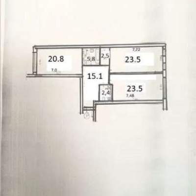 Купити квартиру - Київ, Малоземельна вул. (Осокорки)21а, Осокорки. Продаж нерухомості - Дарницький район, вторинний ринок і новобуд недорого, ціна до 105000$, оголошення №2018238 фото 2