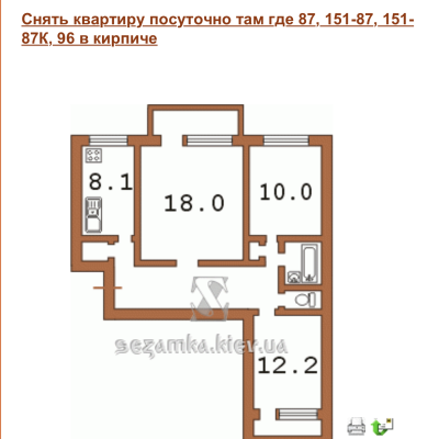Купити квартиру - Київ, Вітряні Гори вул.3, Вітряні гори. Продаж нерухомості - Подільський район, вторинний ринок і новобуд недорого, ціна до 63000$, оголошення №1905351 фото 14